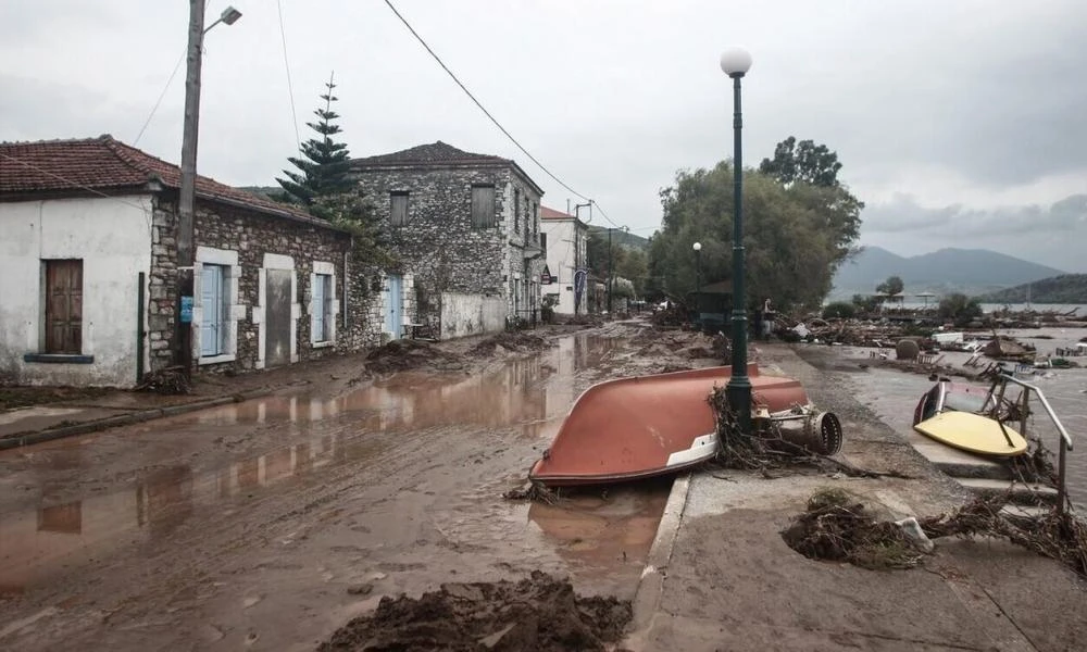 Meteo: Δορυφορικές εικόνες από τις πλημμύρες στον κάμπο της Θεσσαλίας